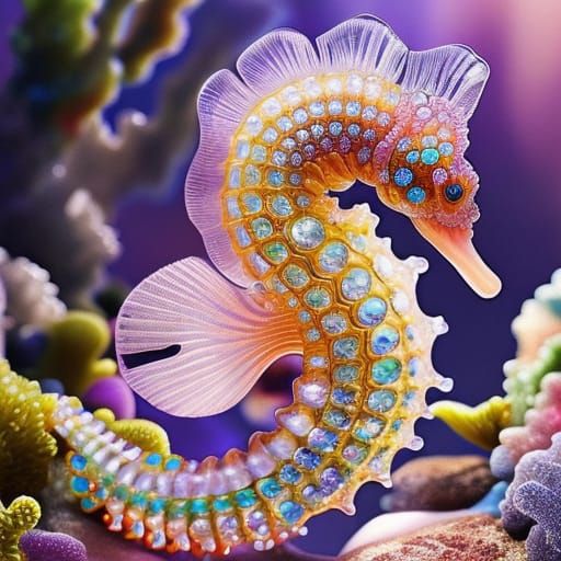 Crystal Seahorse