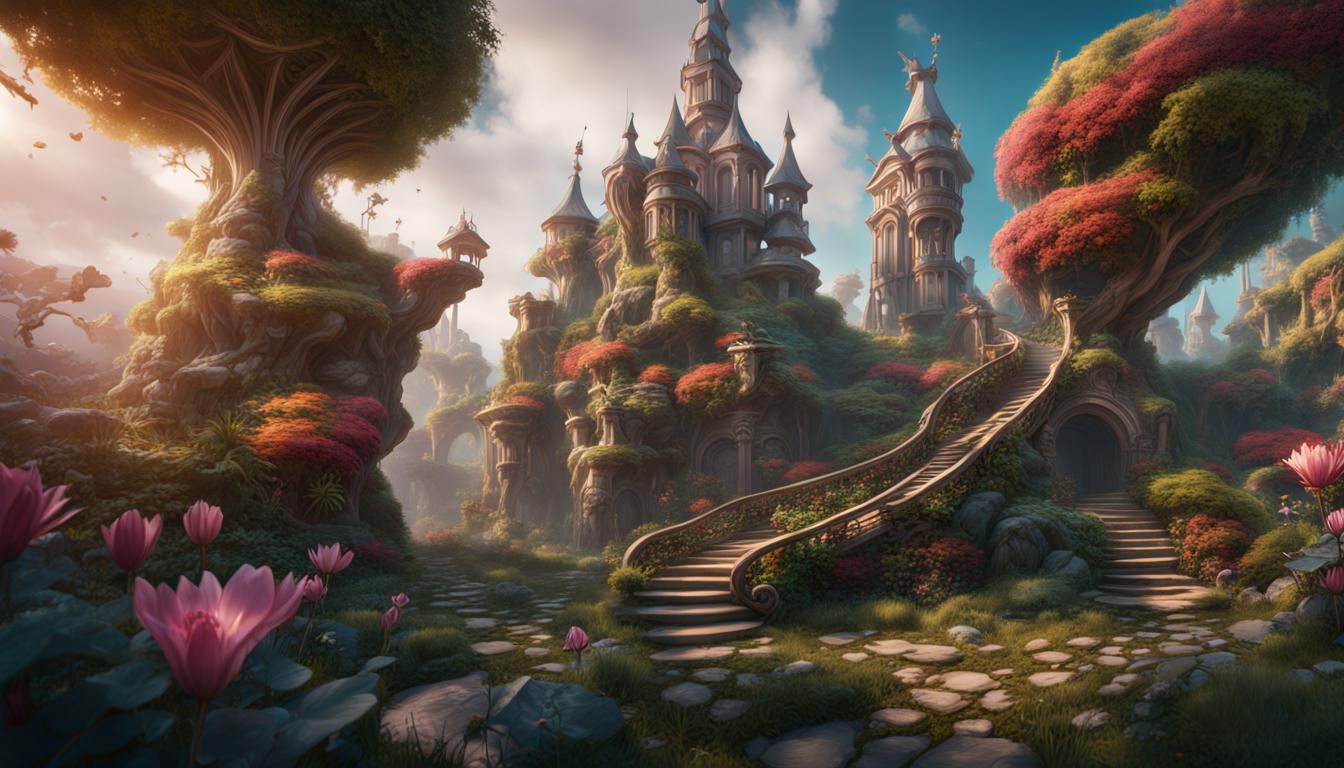 Garden of Illica: A Fantastical Adventure in Deep Color