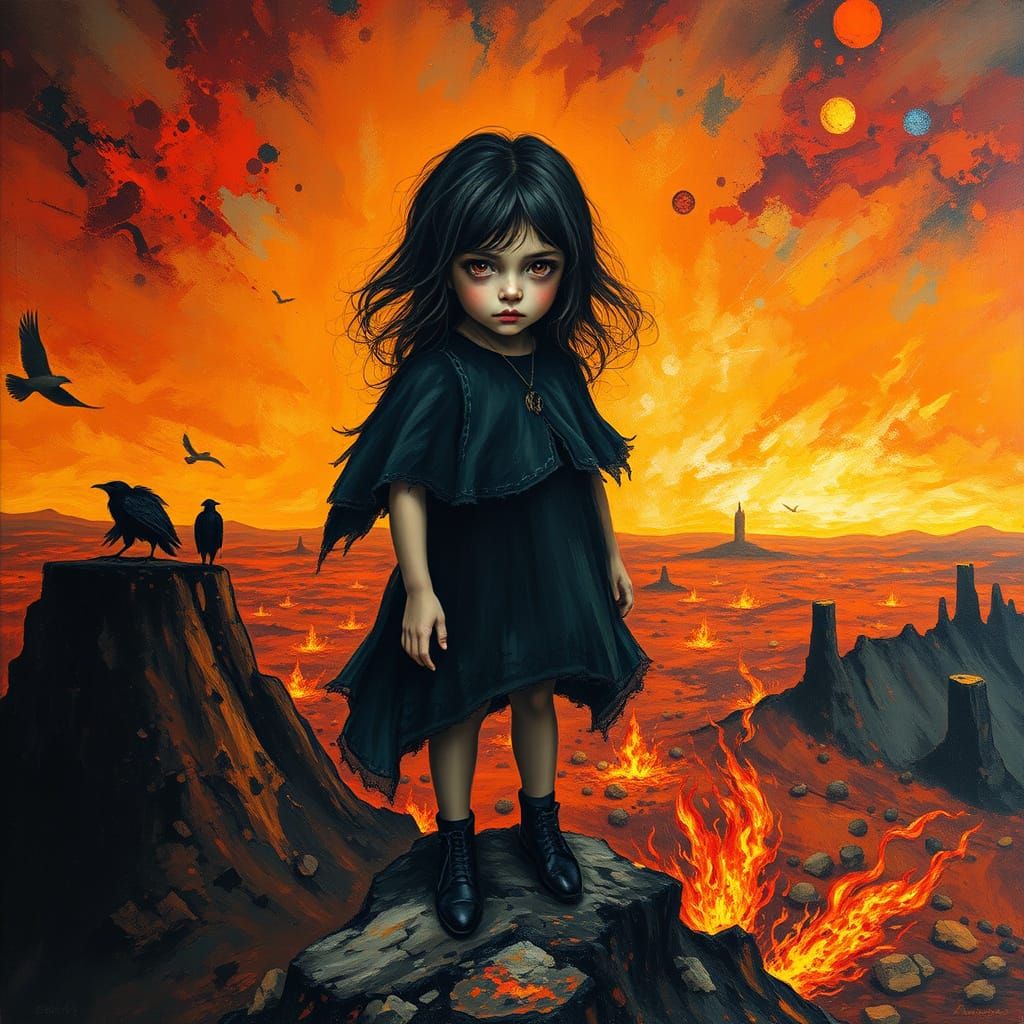 Dark Angel of the Blackbird: Descent into Infernal Realms