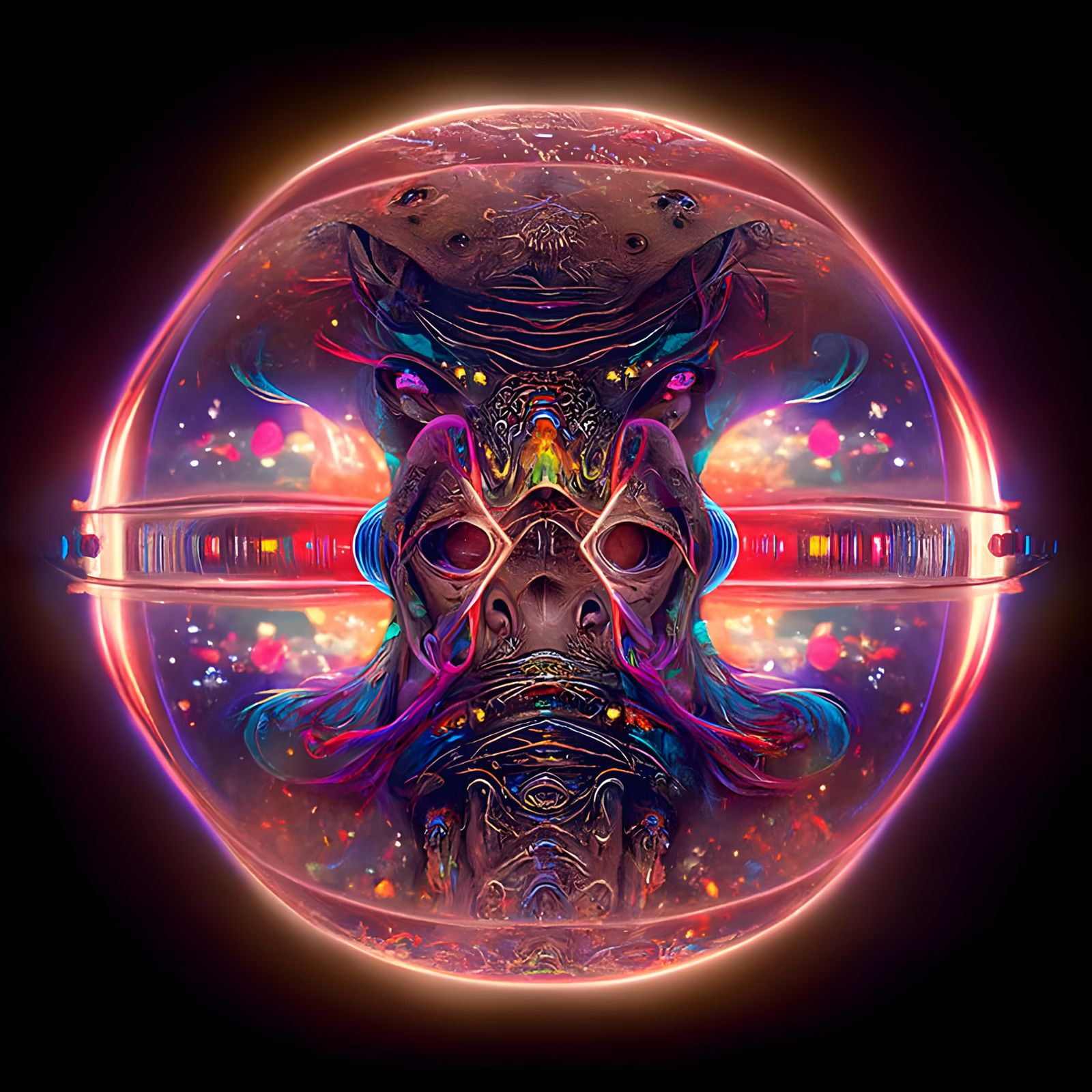 Open your mind, embrace infinity, allow the cosmos into your soul, eat the blue rocks in aquarium gravel, become one wit...