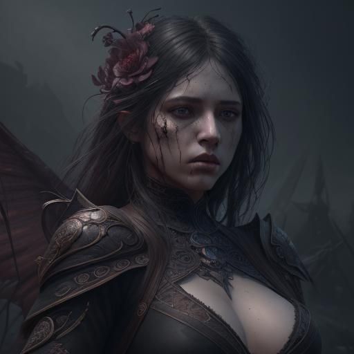 Mourning: Violence Against Women in Matte Painting