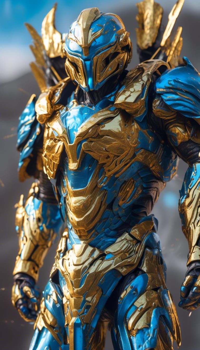 Hyperrealistic Halo Mjolnir Armor with Forerunner Skin