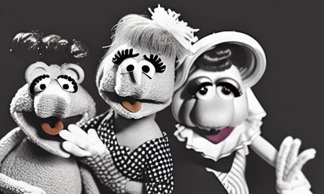 I Love Lucy as a Muppet Character