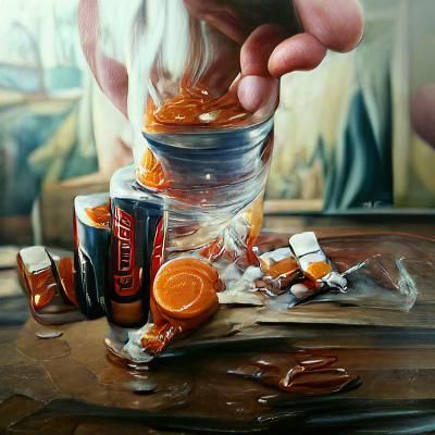 Addiction as Oil Painting by James Gurney