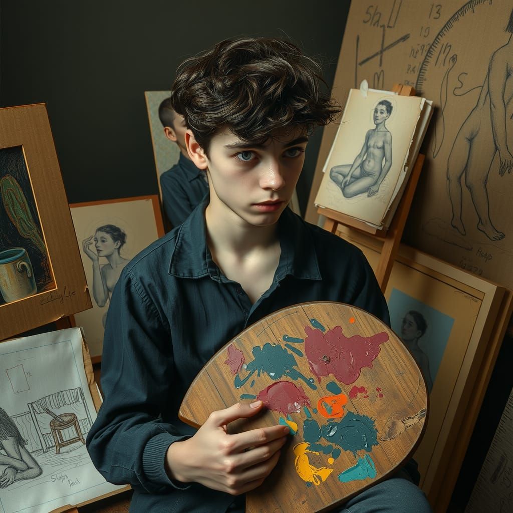 Teenage Artist in Vienna, Austrian Expressionism