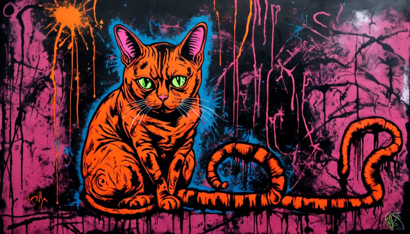 Don't mind meow tail. It is purrrfectly normal. Not sure about you though...