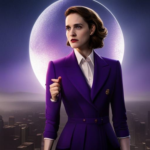 Lois Lane Portrait in Detailed Digital Painting