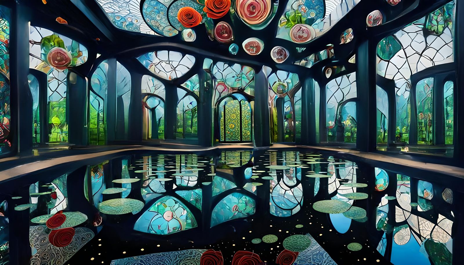 Shattered Glass Reflections: Hundertwasser and Wiley Inspire...