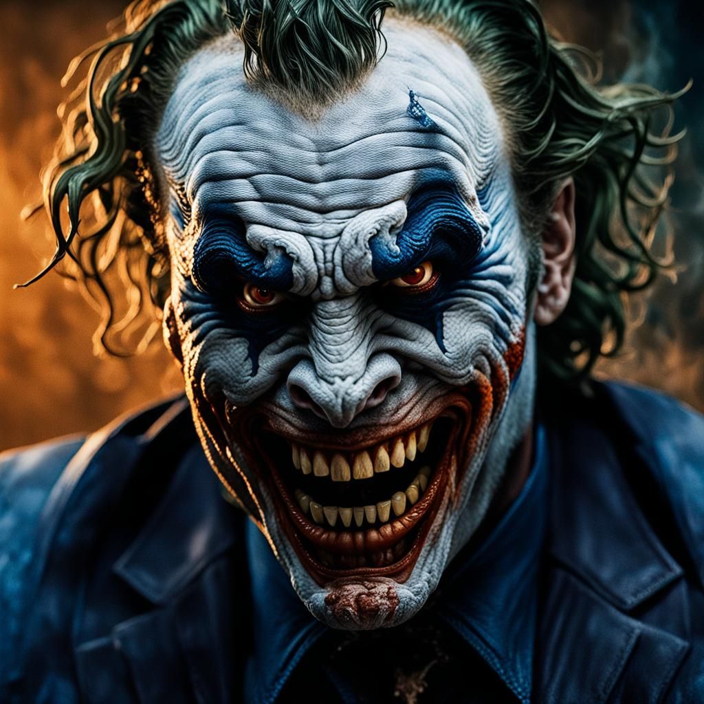 Menacing Minotaur Laughing in Texas: Cinematic Portrait