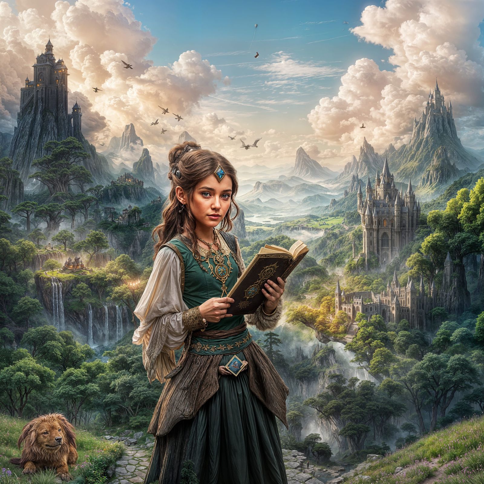 Epic Fantasy Book Cover Art