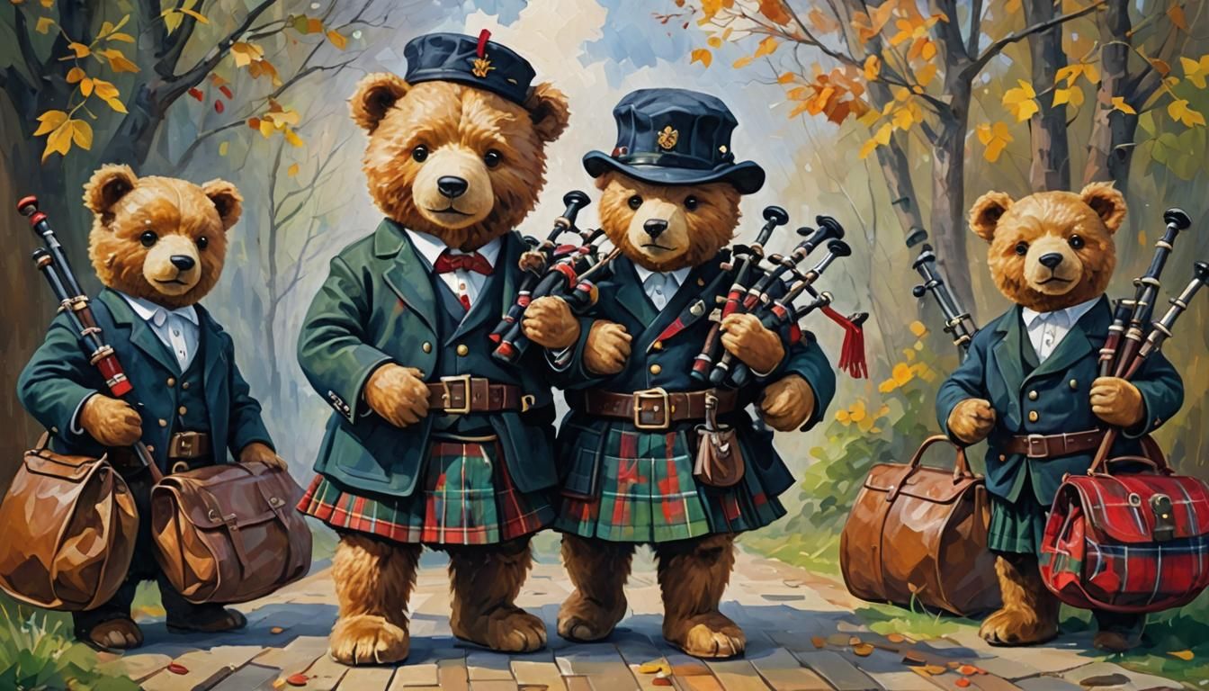 Harris, Finley, Brodie, Alasdair of the Mcdoogle Clan (Bag P...