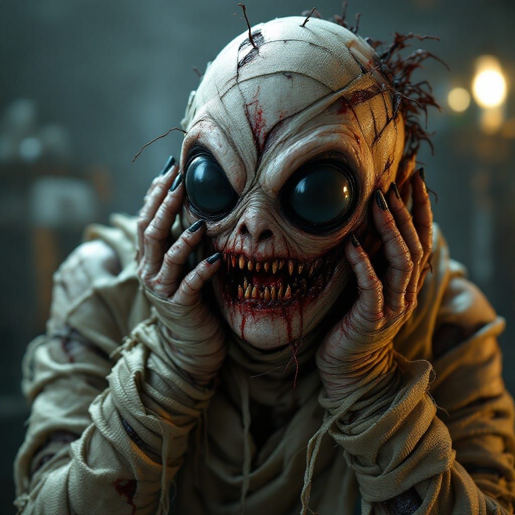 Tormented Creature in Agony