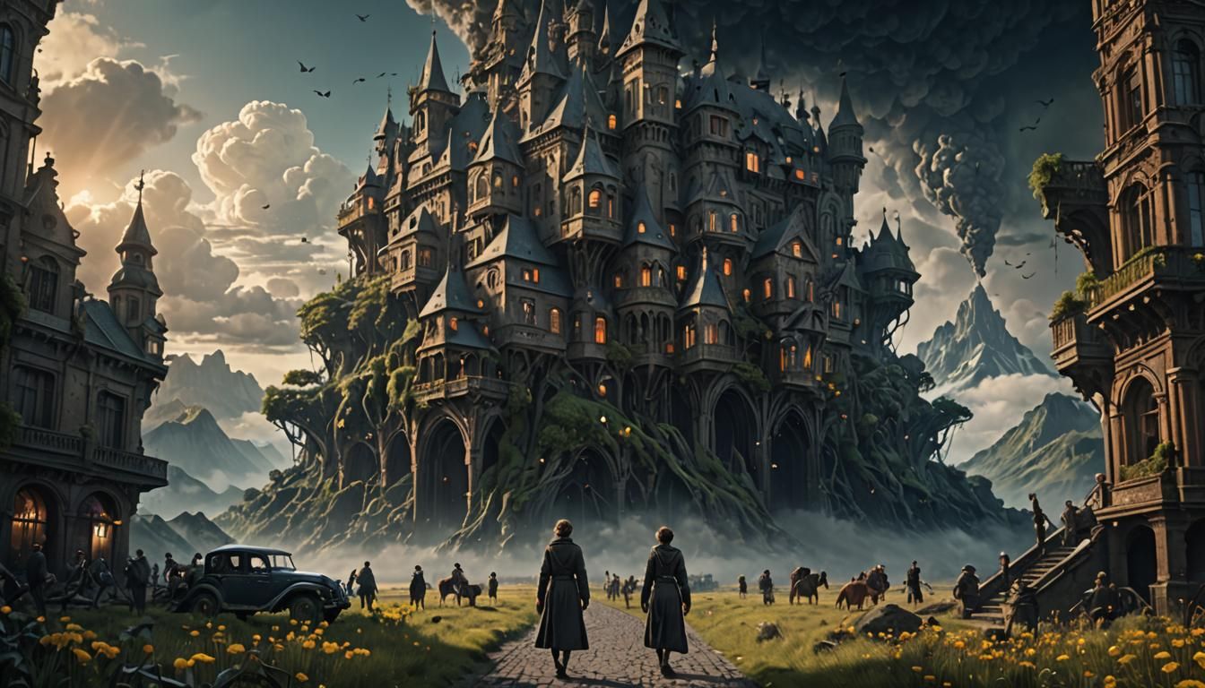 Epic Cinematic Digital Matte Painting