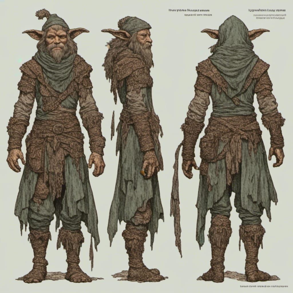 Halfling Thief Reference Sheet