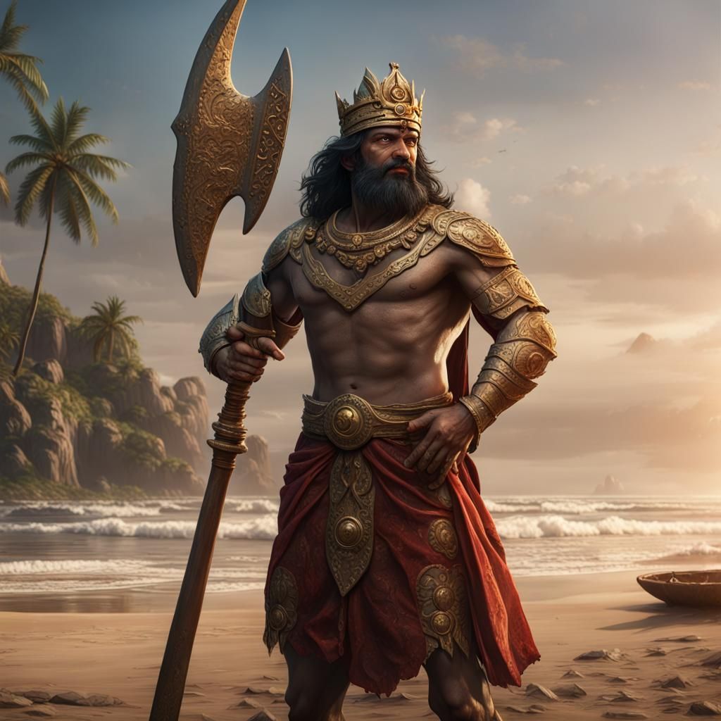 King Chitravahana Fantasy Art in Unreal Engine