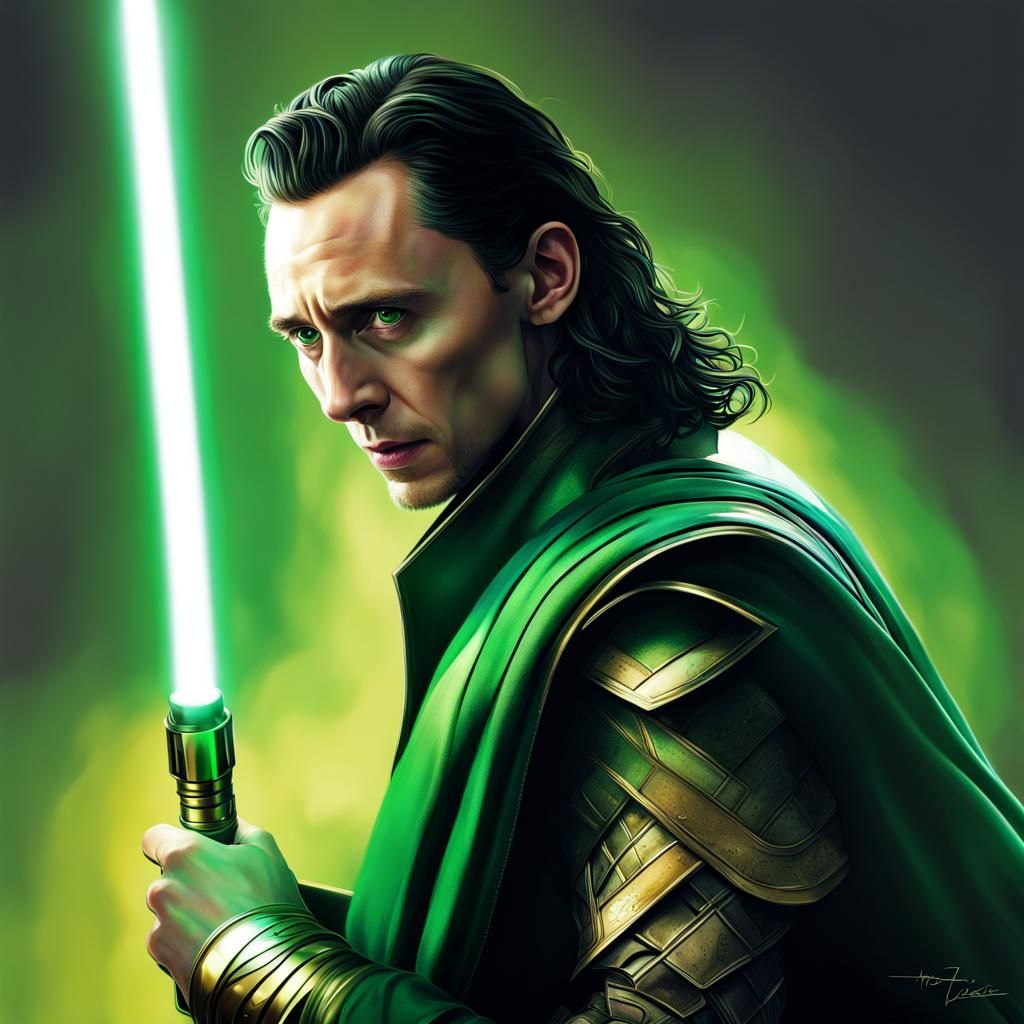 Lightsaber Loki