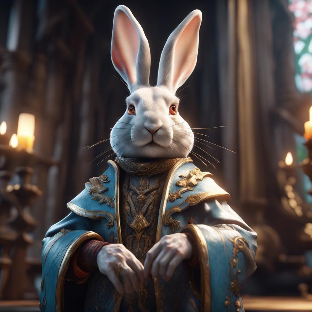 Rabbit cleric!!