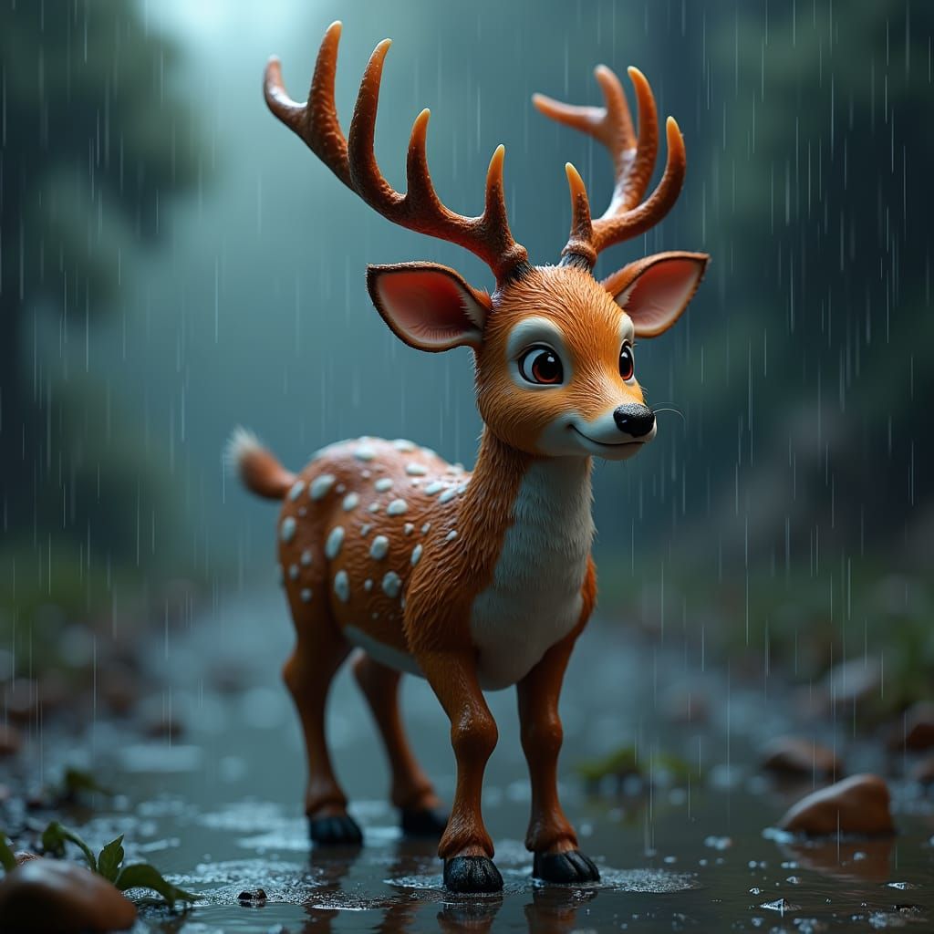 Rainy Deer - Flux Edition