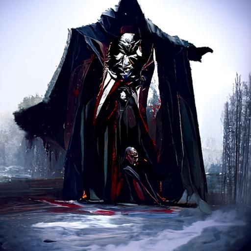 Sinister Dark Lord of the Sith, Fantasy Art