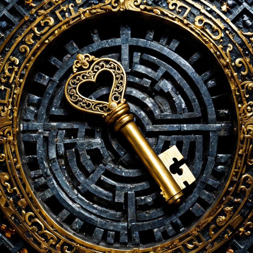 Ornate Key Reveals Labyrinth of Hidden Treasures