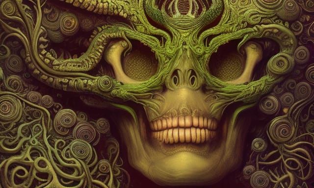 Alien Skull Reclaimed