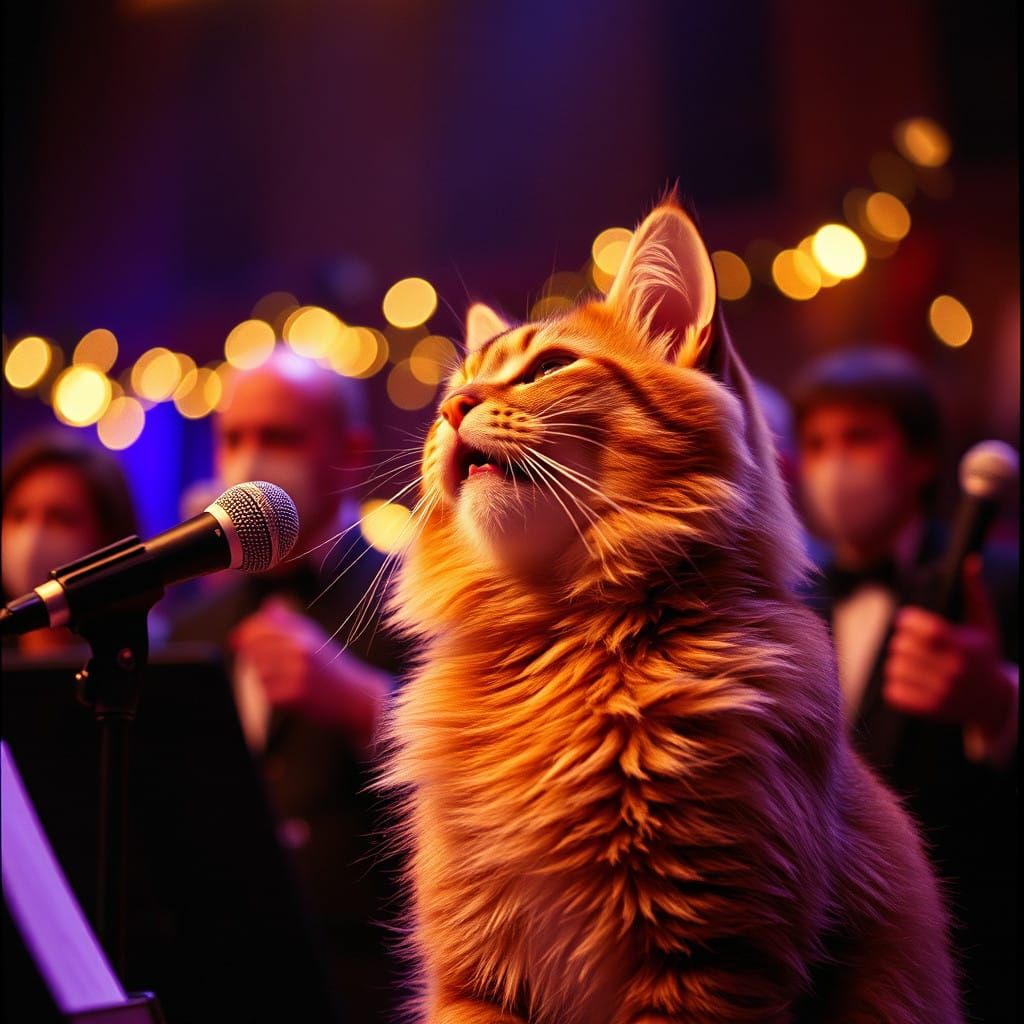 Cat Performs in Cinematic Jazz Christmas Concert