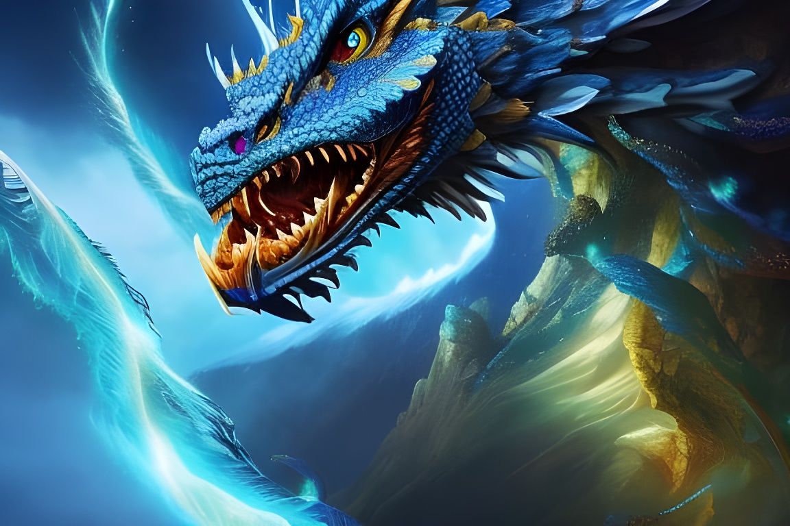 BLUE dragon