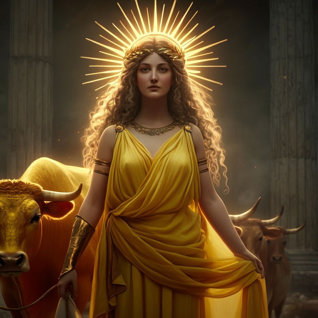 Lampetia: Greek Goddess of Light in Sicily