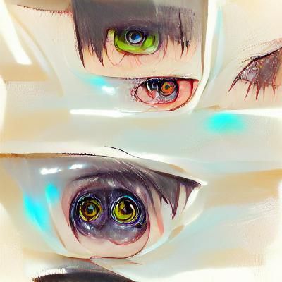 AI Generated Image of Eyes