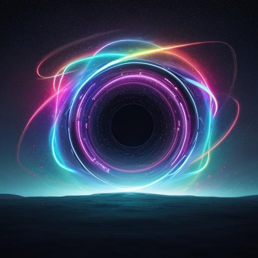 Rainbow Spacecraft Enters Stargate Near Orion in 8-bit Style