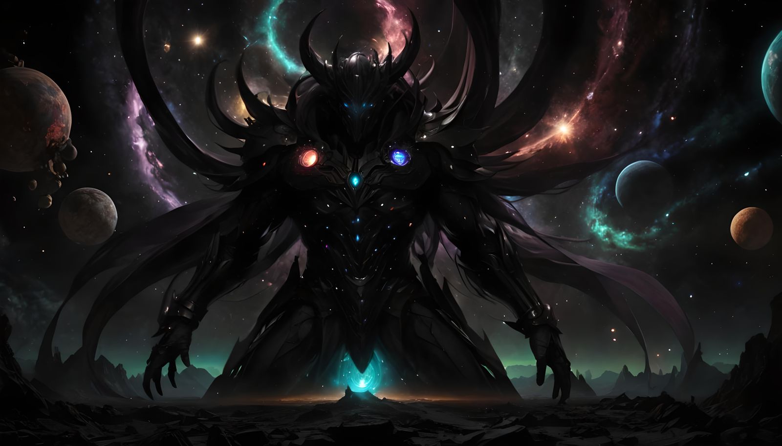 Cosmic God Creates Dark Fantasy World