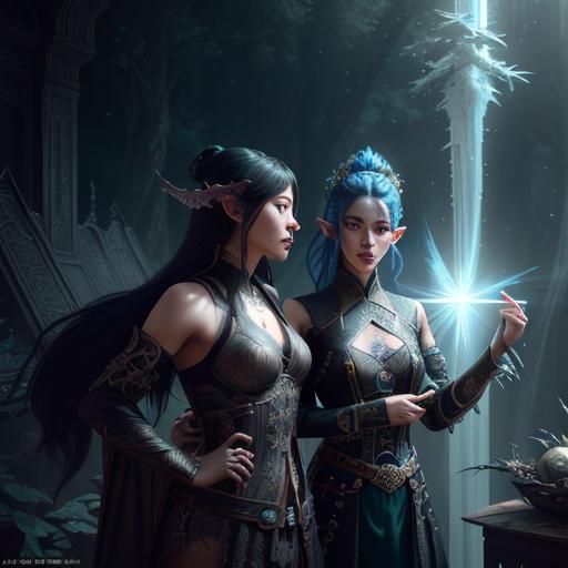 DMT Elves Dancing in a Machine World