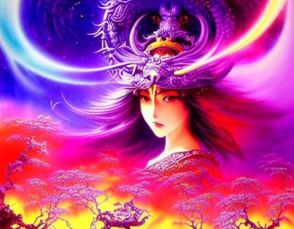 Naga the Serpent: Hyper-Detailed Fantasy Concept Art