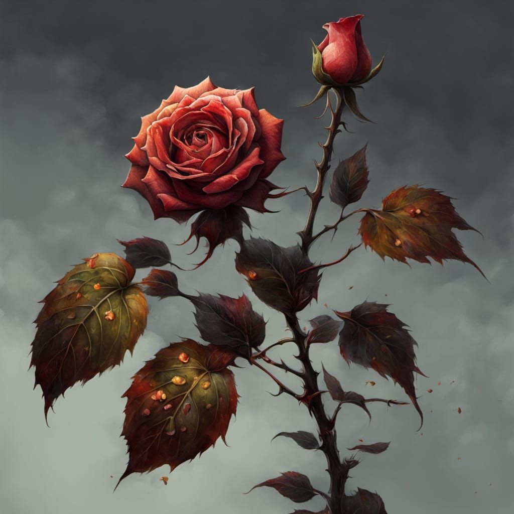 Sinister Autumn Harvest Rose