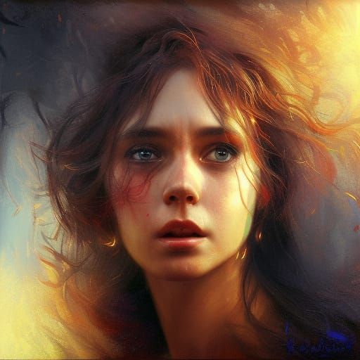 Detailed Portrait in Unreal Engine 5 Style