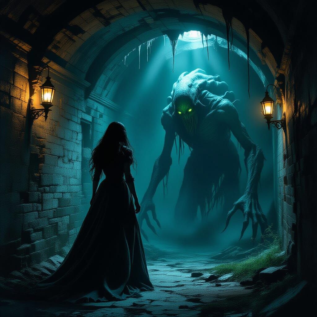 Eldritch Horror in Haunted Cellar: Gothic Horror