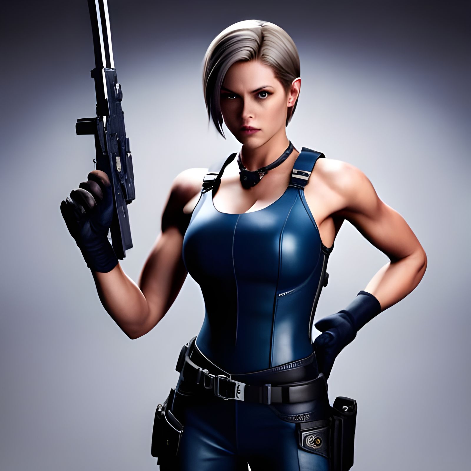 Jill Valentine: Hyperdetailed 4K Rendering