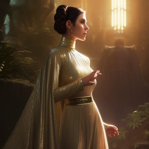 Princess Leia in Dance of the Seven Veils
