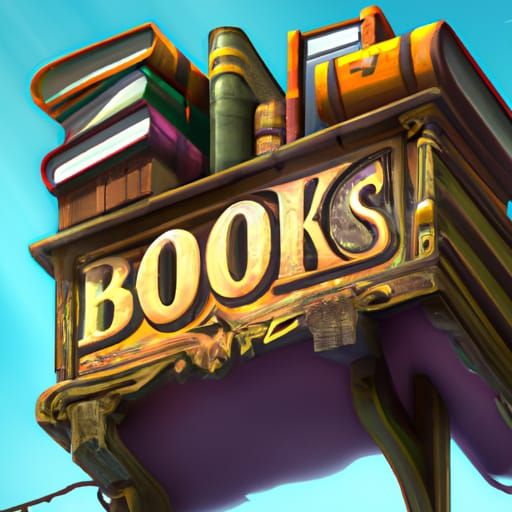 House of Books: Hyperdetailed Concept Art