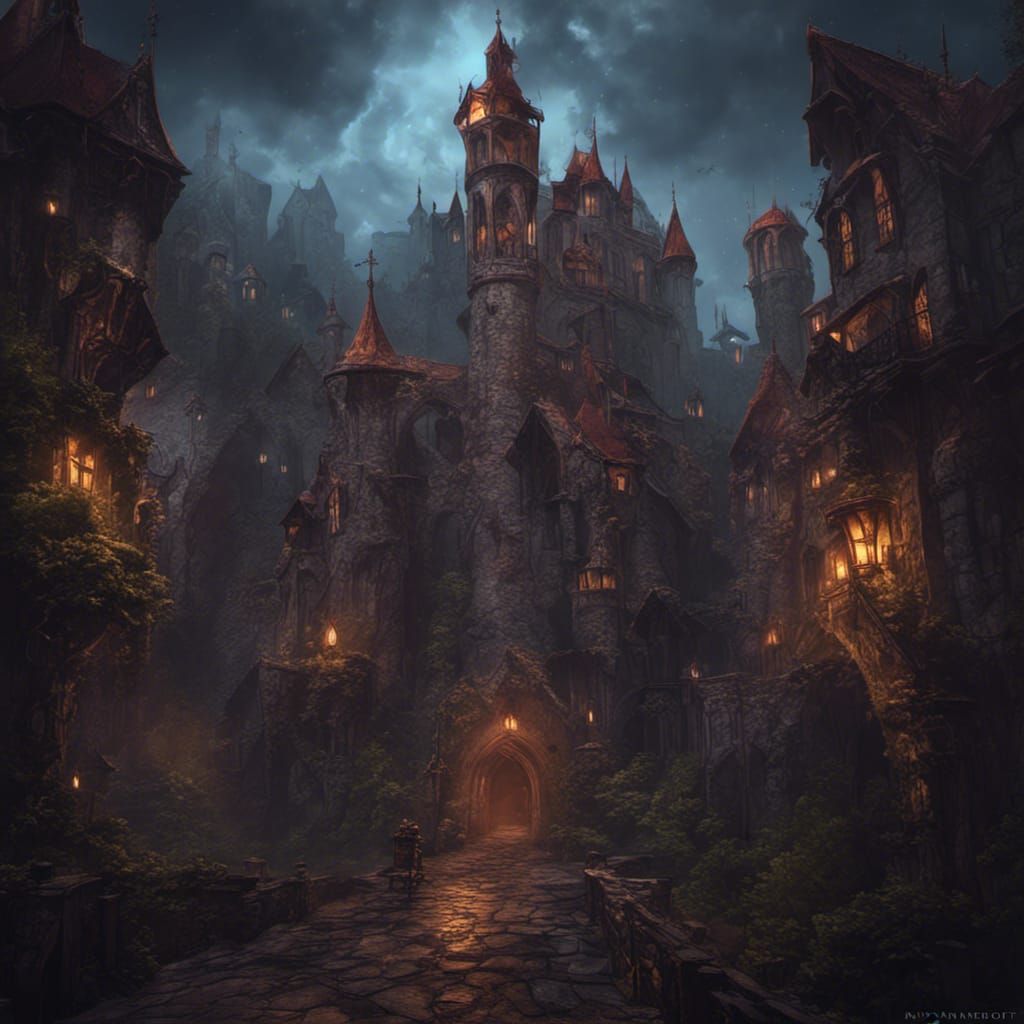 Count Strahd von Zarovich: Detailed Matte Painting