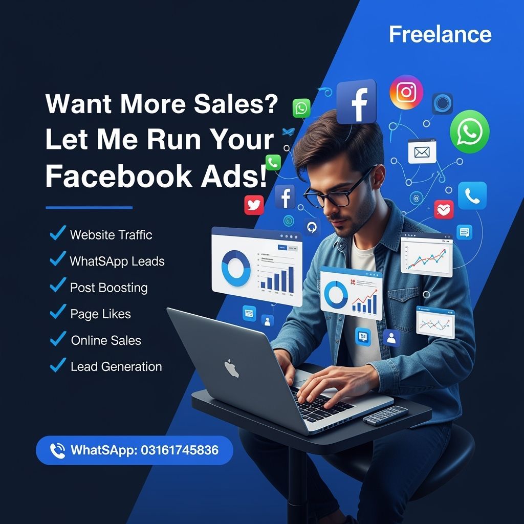 Freelancer's Meta Ads Services in Hyperrealistic Style