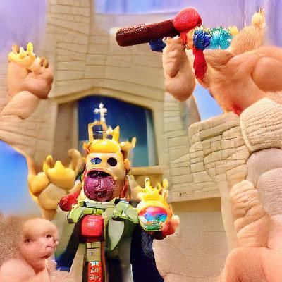 AI Interpretation of a God-King Prompt