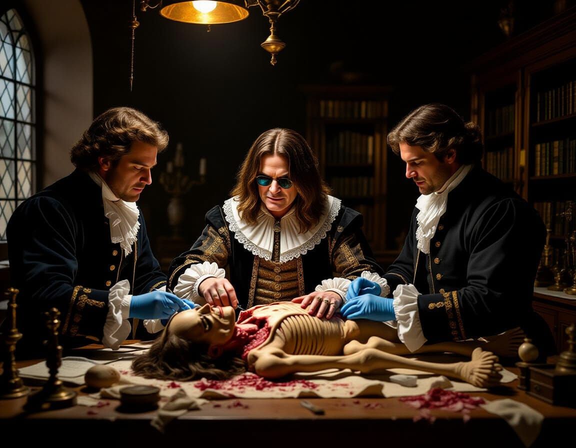 Ozzy Osbourne Dissection in Baroque Laboratory