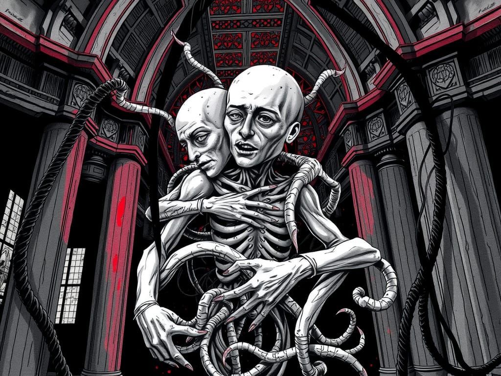 Distorted Identities in a Claustrophobic Abyss