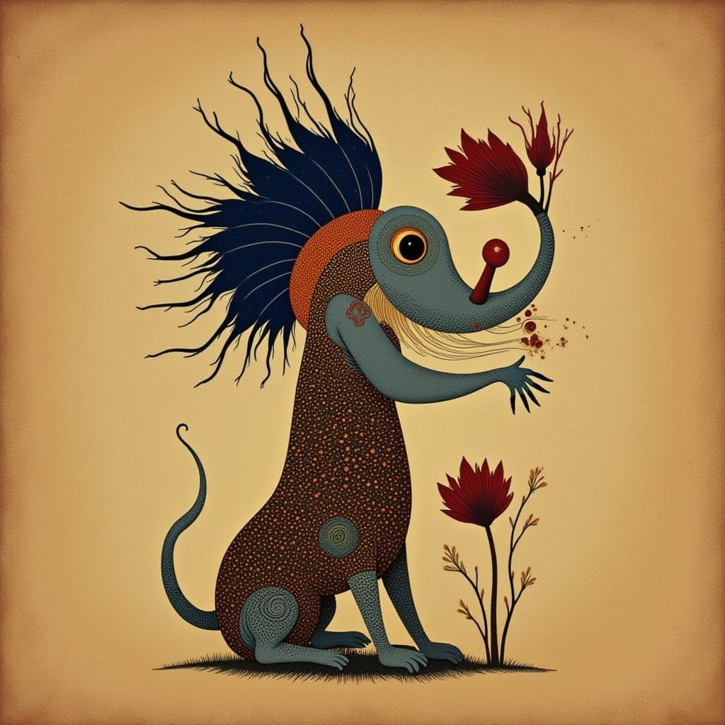 Mythological Cicada Song Art