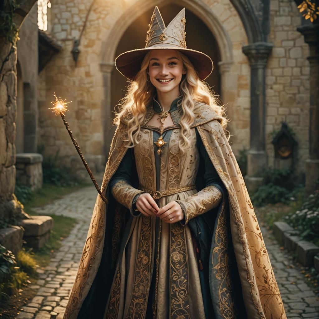 Blonde Haired Wizard