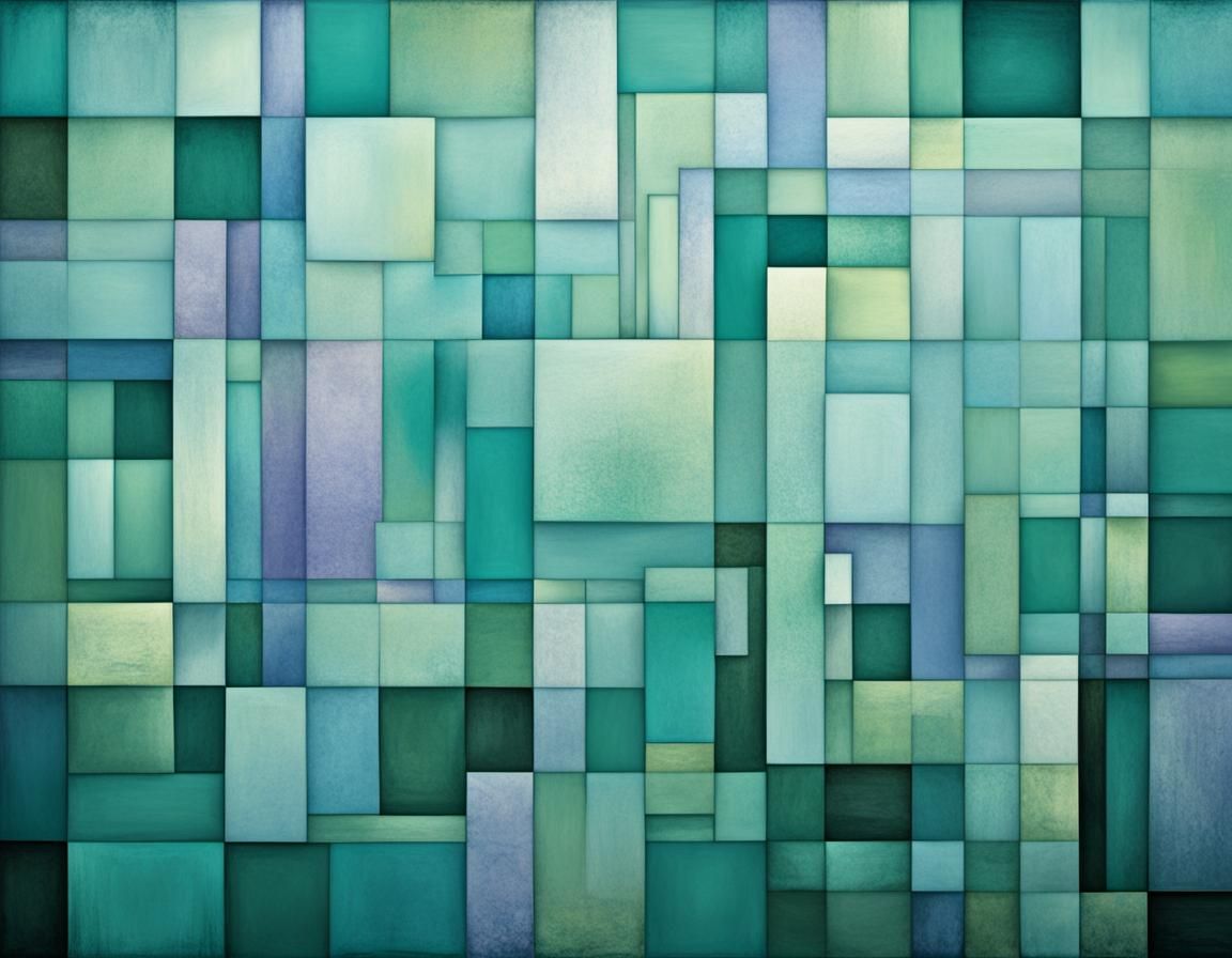 Abstract Geometry in Pale Colors