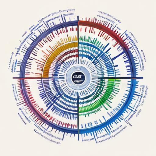 Complex 3D Spirograph Design with Abstract Elements