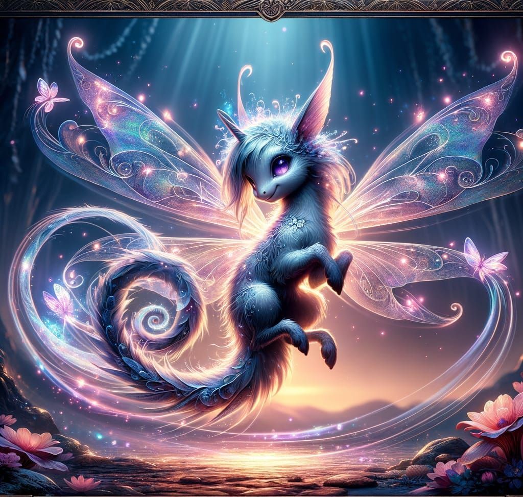 Enchanted Fairy Realm Sylphshade soars with Ethereal Light