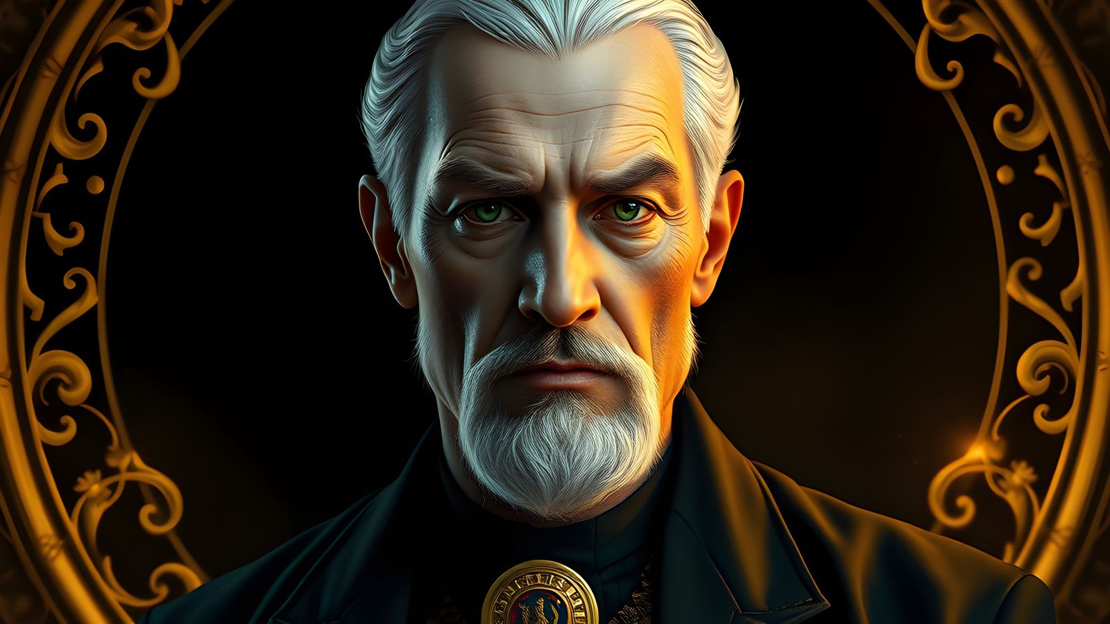 Detailed Portrait with Dynamic Lighting, Trending Artstation...